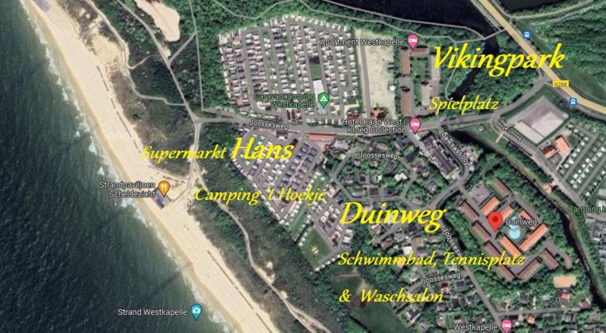 Apartmán Klaproos Bed By The Sea Westkapelle Exteriér fotografie